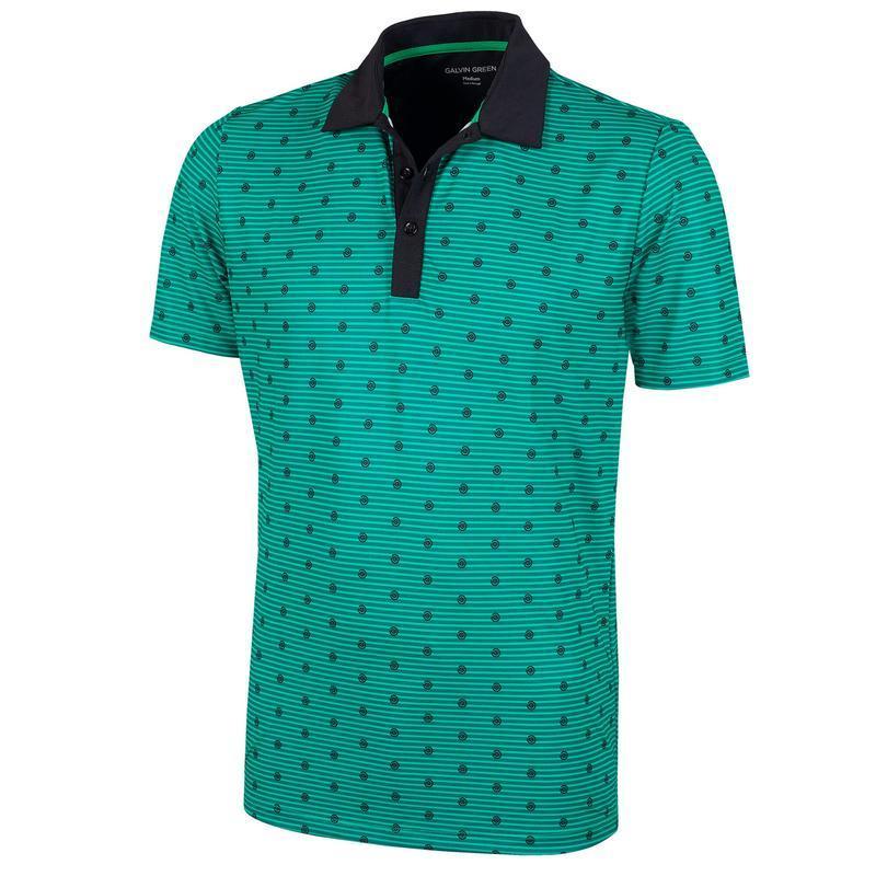 Galvin Green Monty Ventil8 Golf Polo Shirt - Green - main image