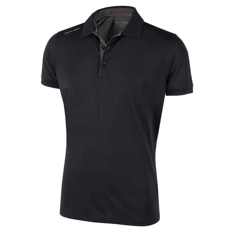 Galvin Green Max Ventil8 Golf Polo Shirt Black