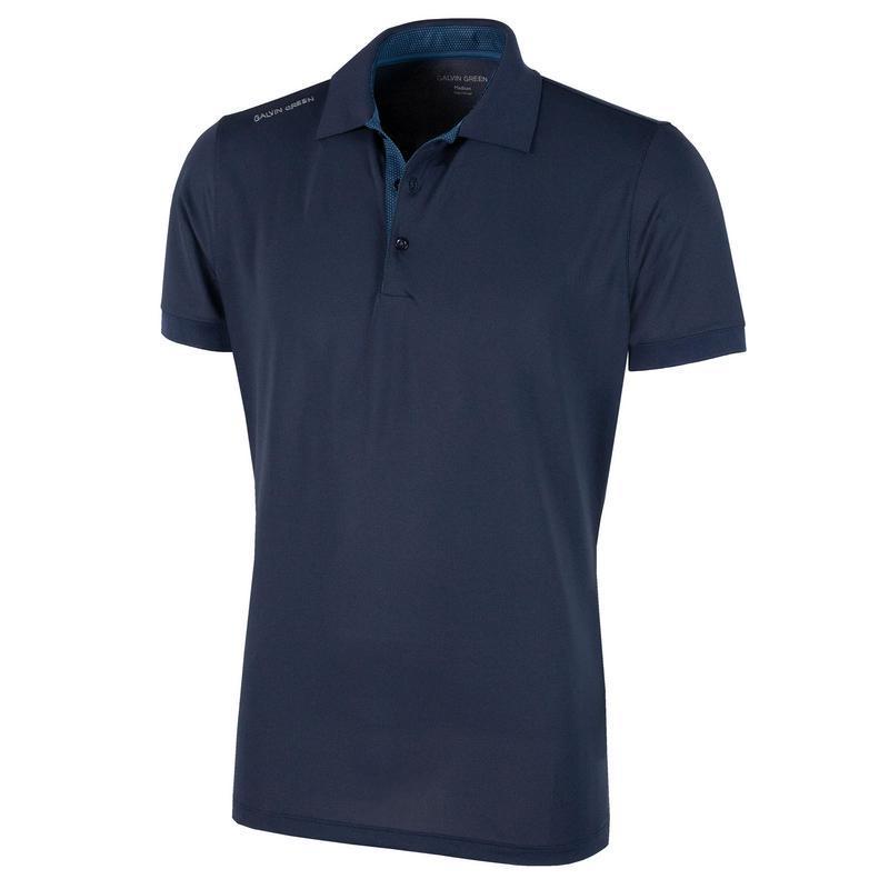 Galvin Green Max Ventil8 Golf Polo Shirt - Navy