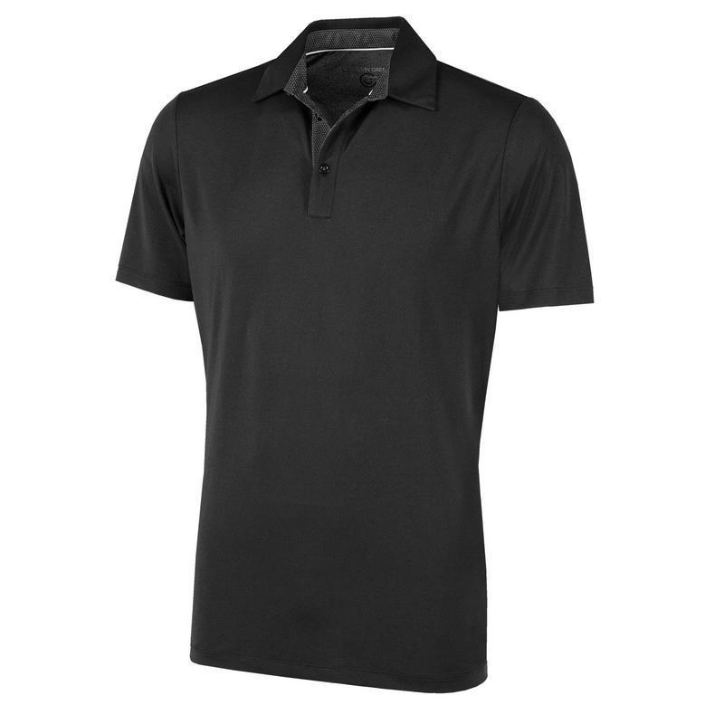 Galvin Green Milan Tour Edition Ventil8 Golf Polo Shirt - Black - main image