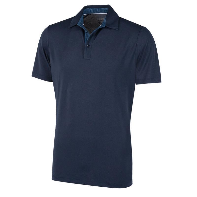 Galvin Green Milan Tour Edition Ventil8 Golf Polo Shirt - Navy - main image