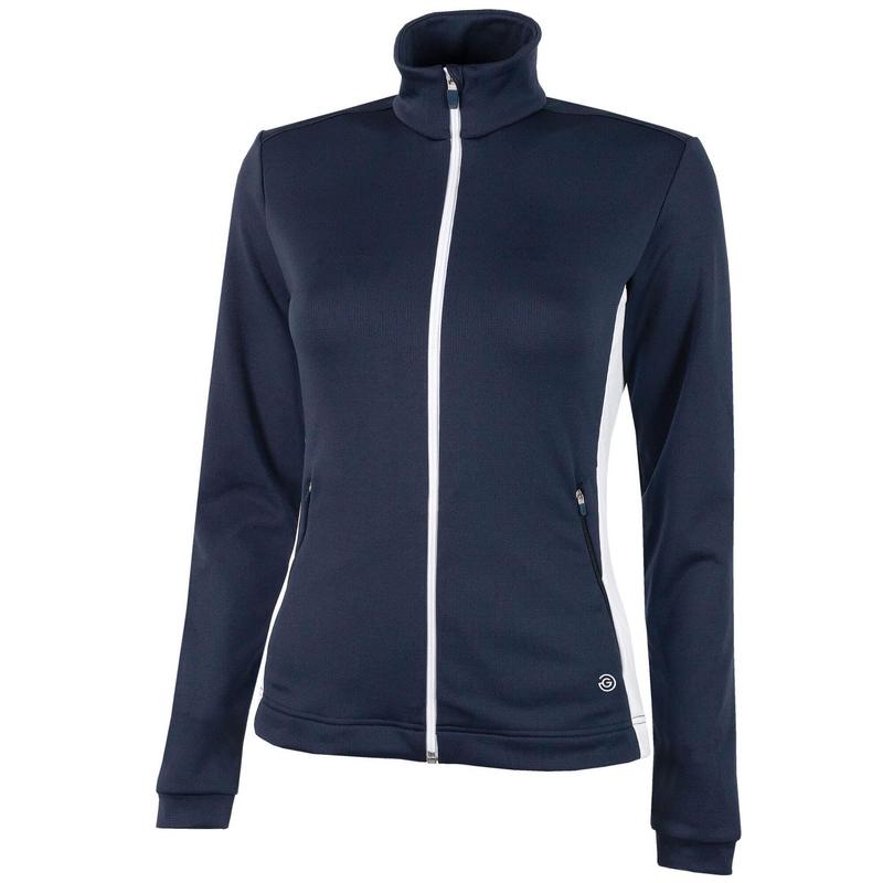 Galvin Green Daisy Insula Ladies Full Zip Golf Sweater - Navy - main image