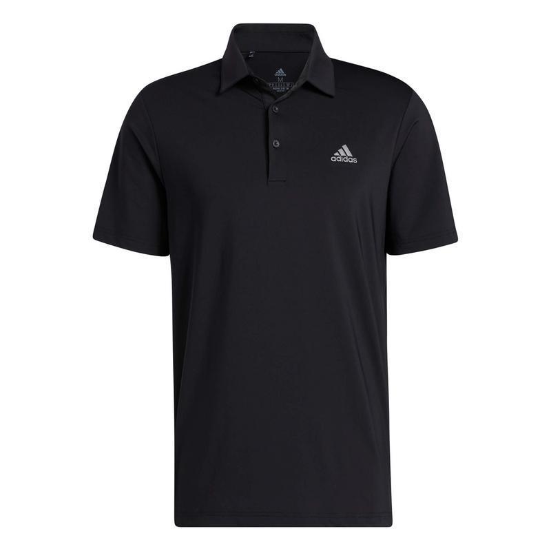 adidas Ultimate 365 Solid Golf Polo Shirt - Black - main image