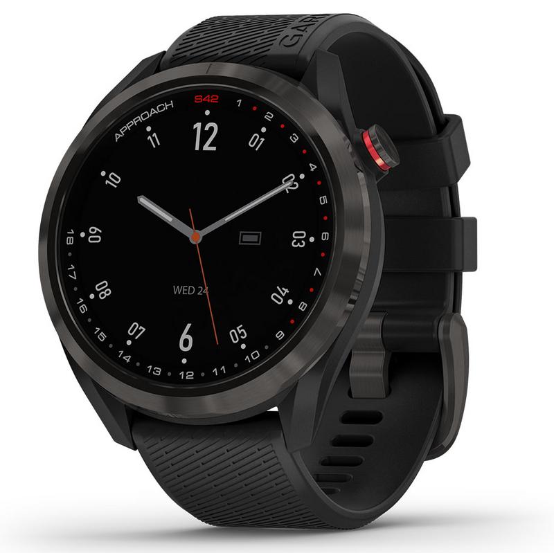 Garmin Approach S42 GPS Golf Watch - Black - main image