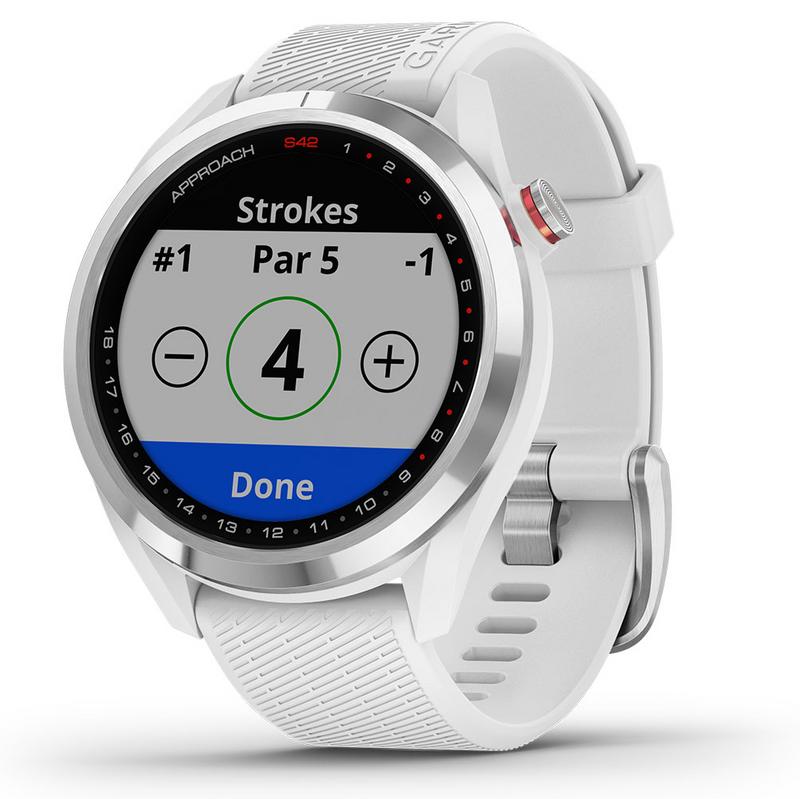 Garmin Approach S42 GPS Golf Watch - White - main image