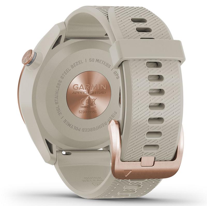 Garmin Approach S42 GPS Golf Watch - Rose Gold/Sand - main image