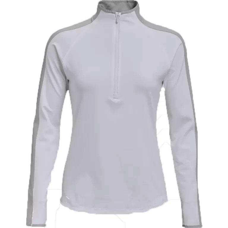 Under Armour Womens Storm Midlayer Zip Golf Top - White - main image