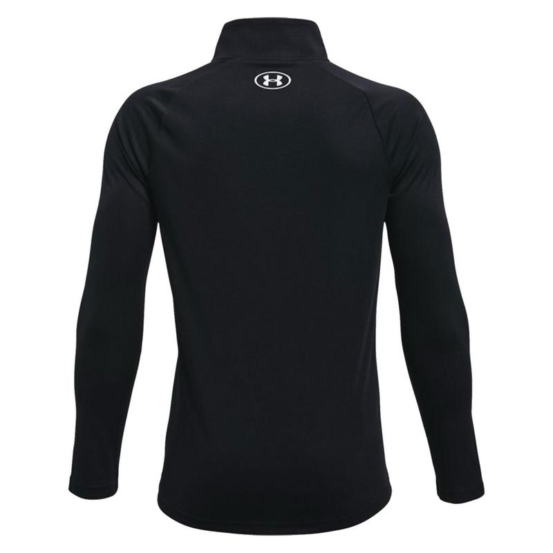 Under Armour Boys Tech 2.0 1/2 Zip Golf Top - Black - main image