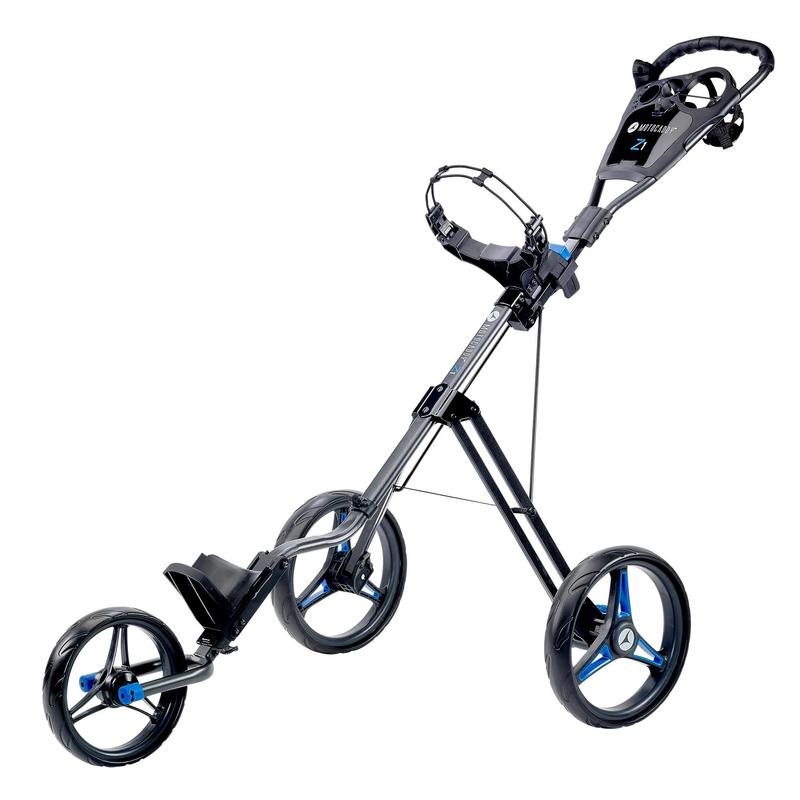 Motocaddy Z1 Push Golf Trolley - Blue - main image