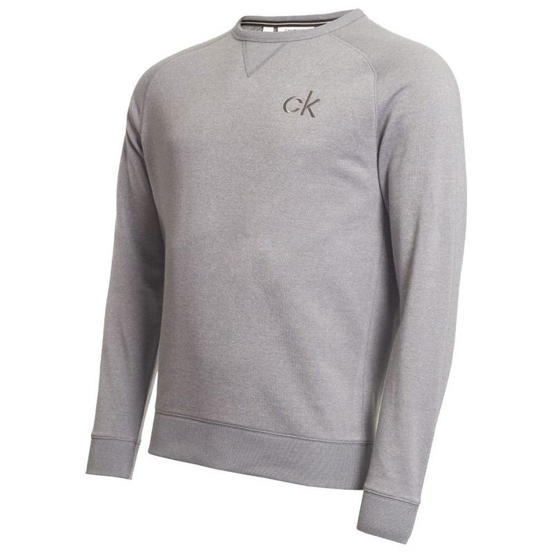 Calvin Klein Columbia Crew Neck Golf Sweater - Grey - main image