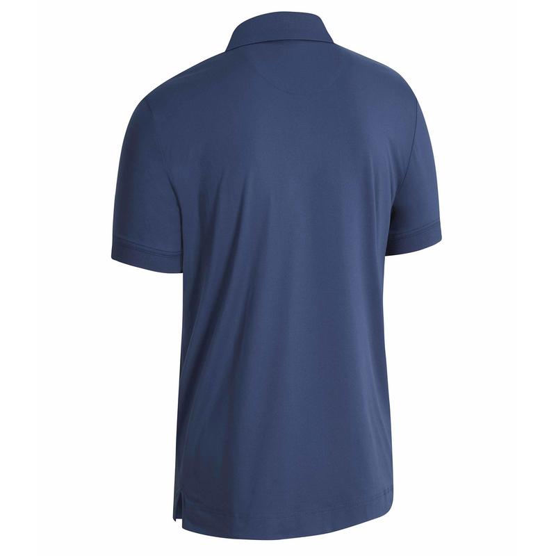 Callaway X Series Track Print Golf Polo Shirt - Blue - main image