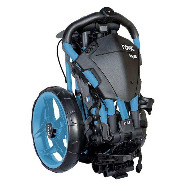 Rovic RV1C Compact Golf Trolley - Light Blue - main image