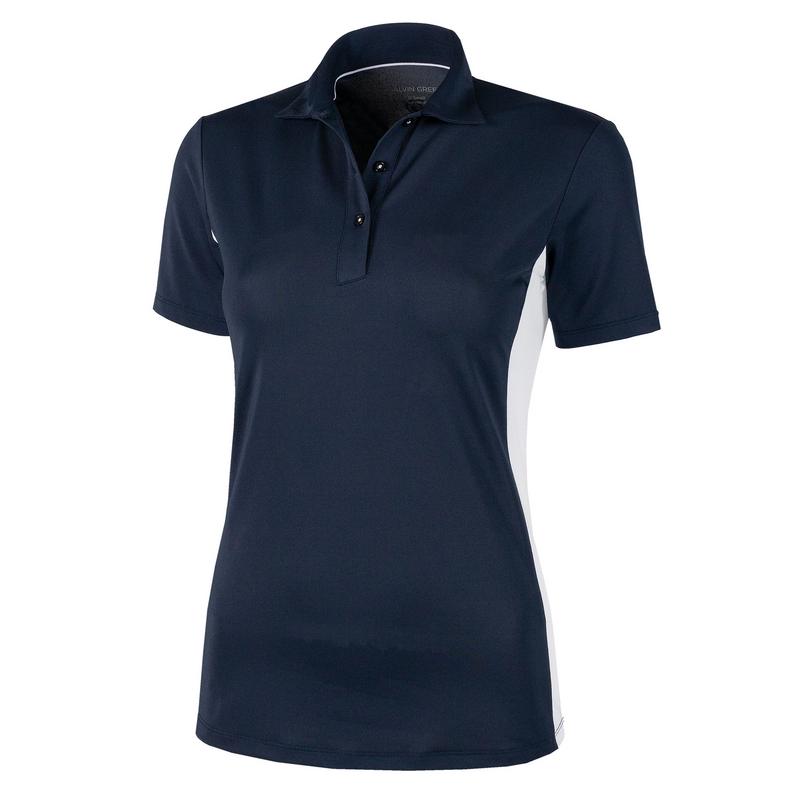 Galvin Green Maia Ventil8 Ladies Golf Polo Shirt - Navy  - main image