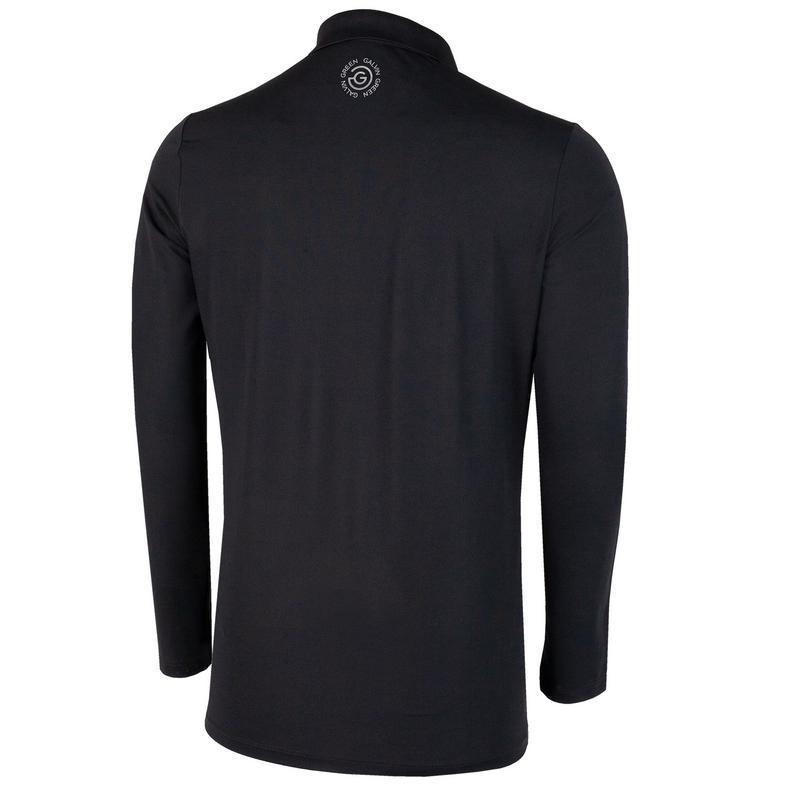 Galvin Green Marwin Long Sleeve Golf Polo Shirt - Black - main image