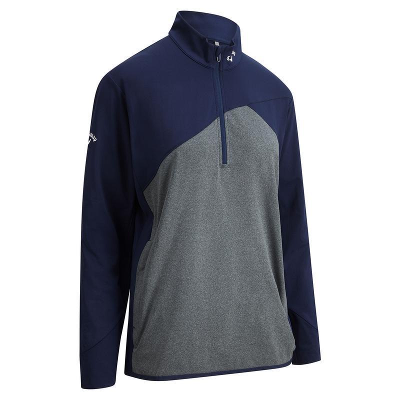 Callaway Aquapel Quarter Zip Golf Pullover - Navy
