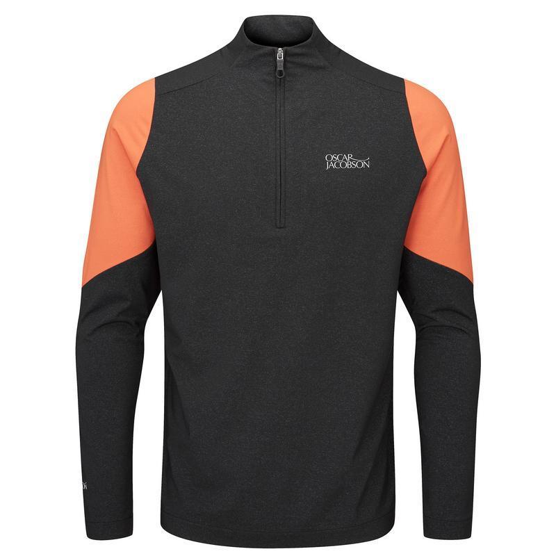 Oscar Jacobson Lodstock Tour Golf Sweater - Black