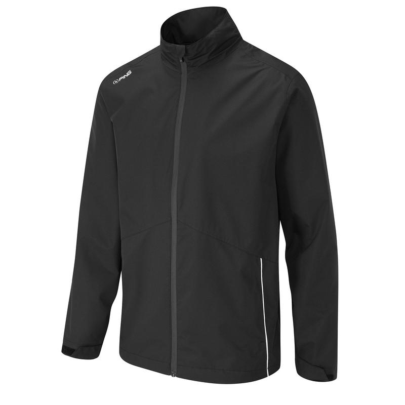 Ping Sensor Dry Waterproof Golf Jacket - Black