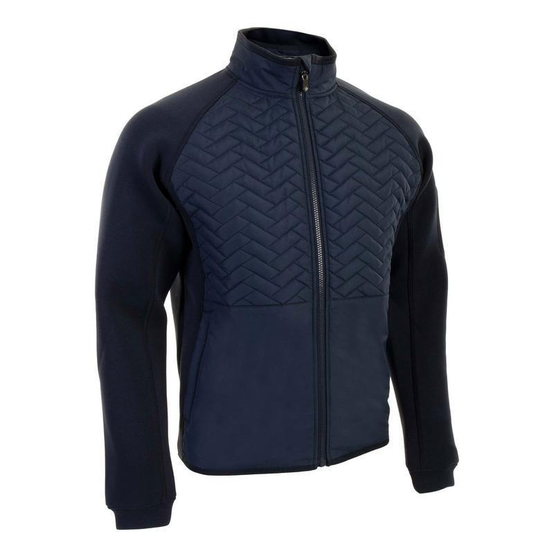 ProQuip Gust Quilted Therma Golf Jacket Navy