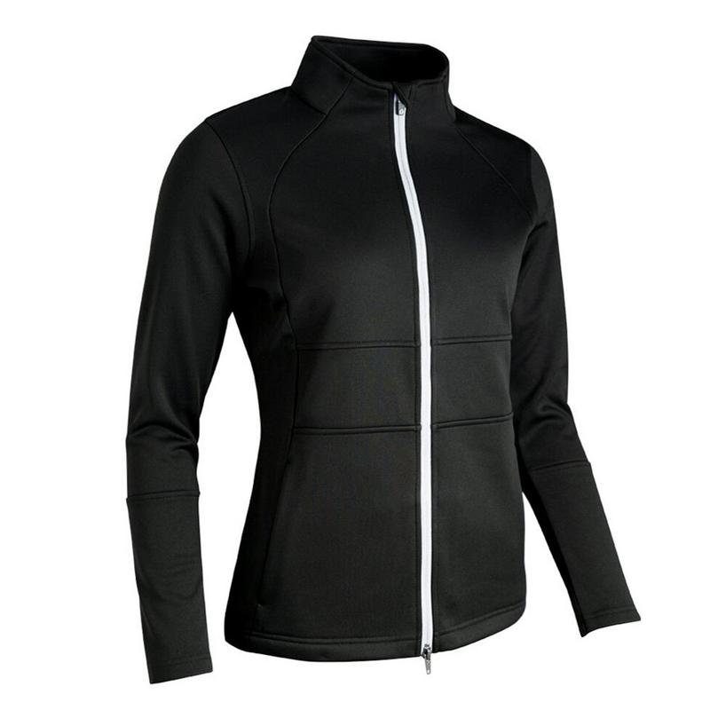Sunderland Ladies Nira Fleece Full Zip Golf Jacket Black