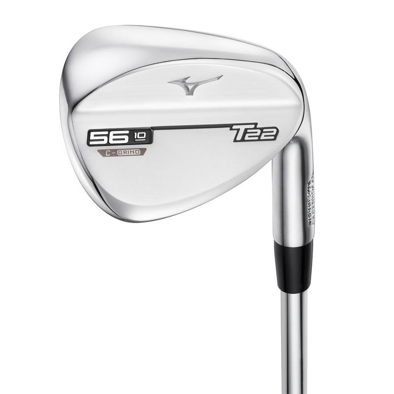 Mizuno T22 Golf Wedge White Satin - Right - Dynamic Gold Tour Issue - 50 07 S-Grind - main image