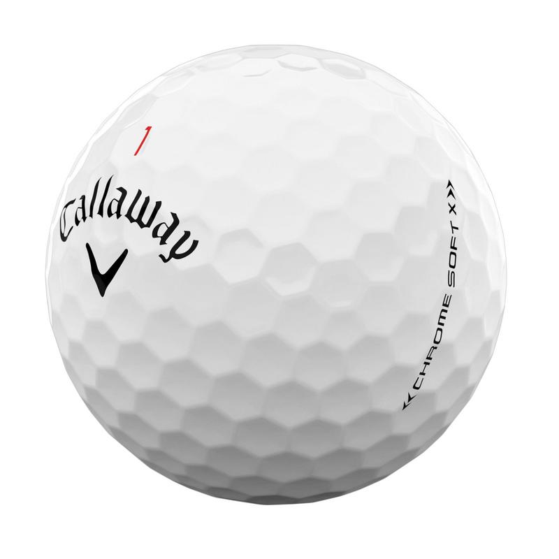 Callaway Chrome Soft X Golf Balls - White