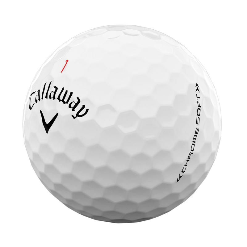Callaway Chrome Soft Golf Balls - White