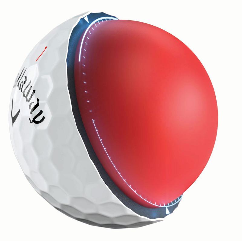 Callaway Chrome Soft Golf Balls - White
