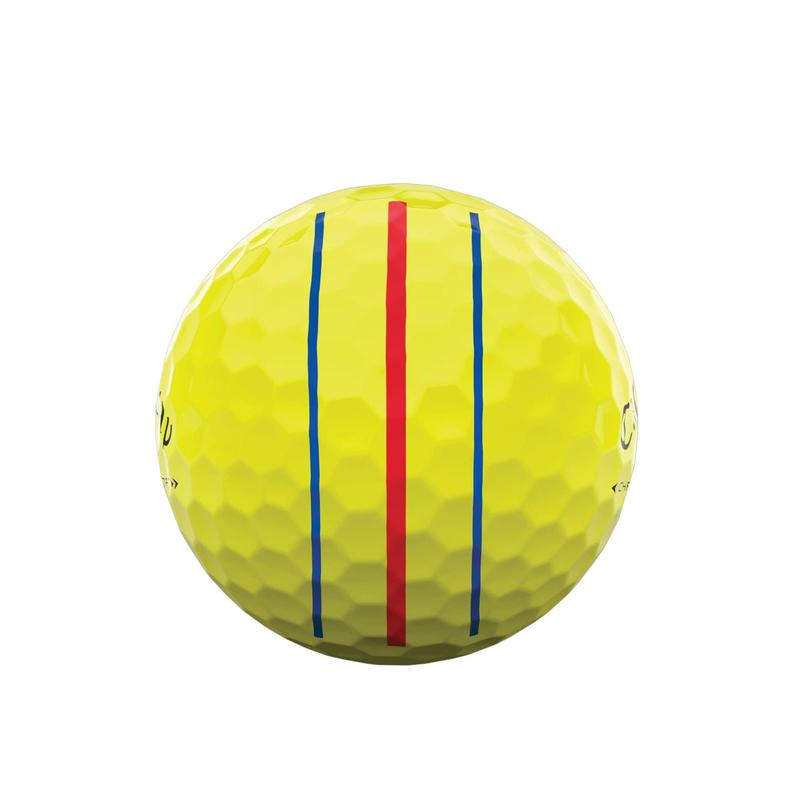 Callaway Chrome Soft Triple Track Golf Balls - Yellow