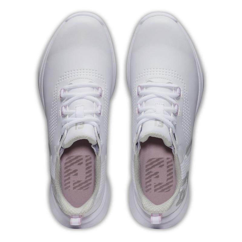 FootJoy Fuel Women's Golf Shoe - White/White/Pink - main image