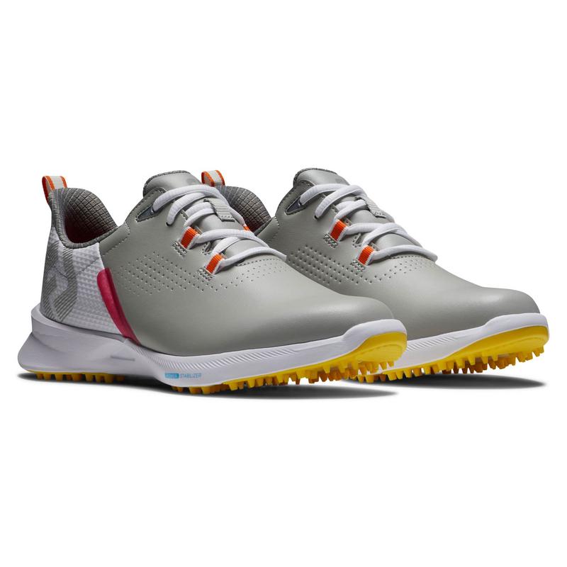 FootJoy Fuel Women's Golf Shoe - Grey/Yellow/Pink - main image