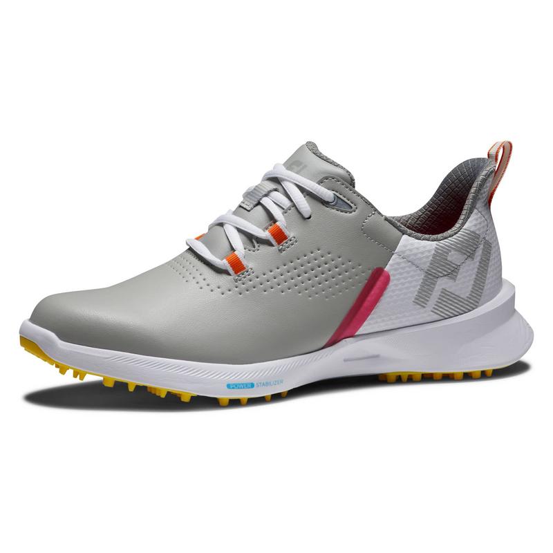 FootJoy Fuel Women's Golf Shoe - Grey/Yellow/Pink - main image