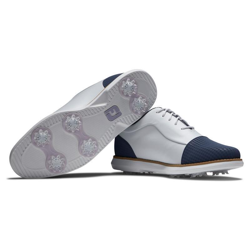 FootJoy Traditions Women's Golf Shoe - White/Navy