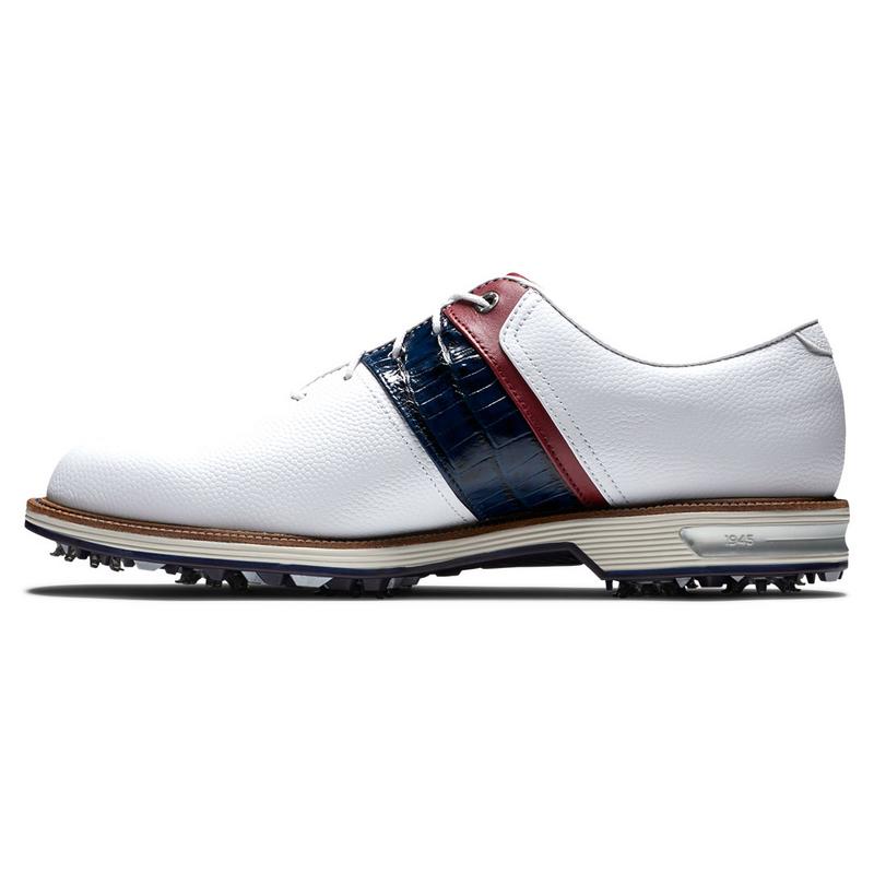 FootJoy Premiere Series Packard Golf Shoe - White/Navy/Red - main image