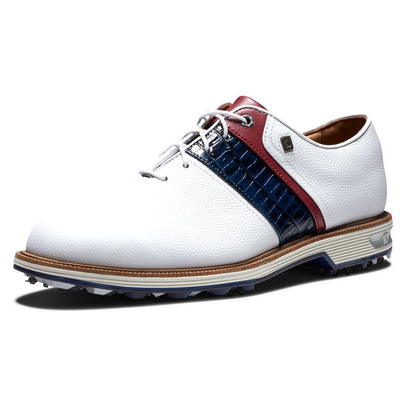 FootJoy Premiere Series Packard Golf Shoe - White/Navy/Red - main image