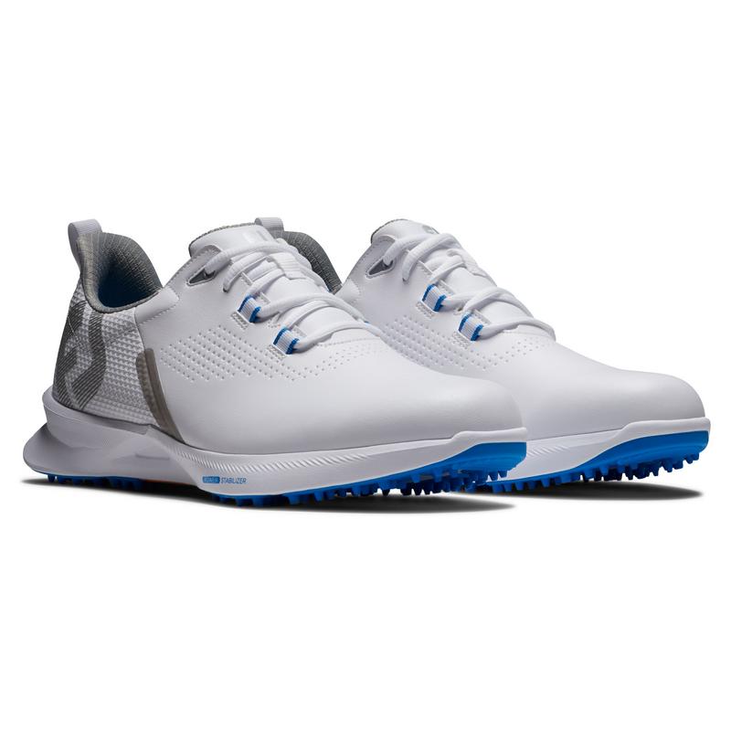 FootJoy Fuel Golf Shoe - White/White/Orange - main image