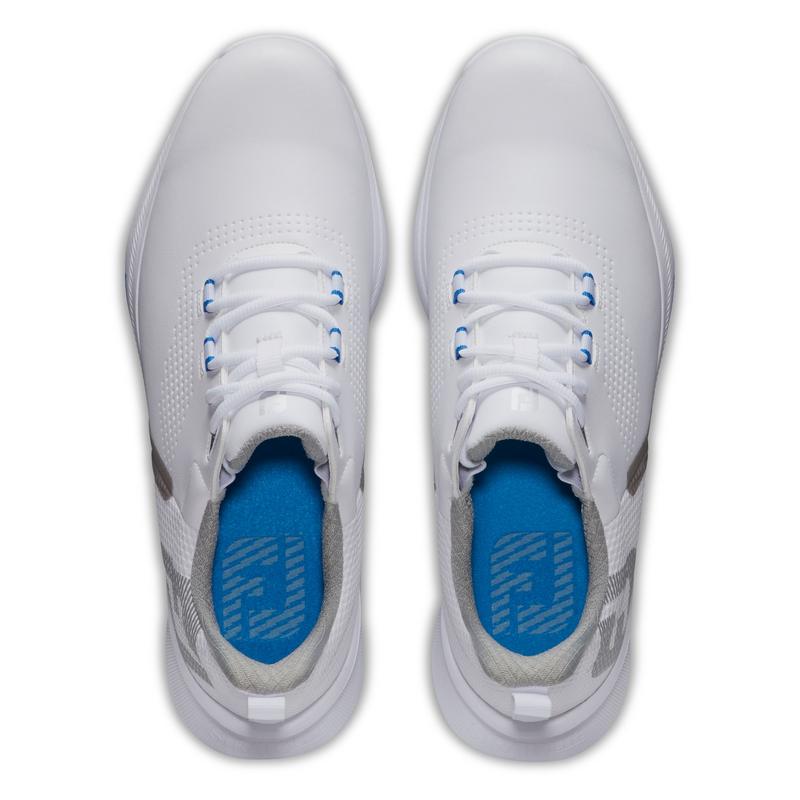 FootJoy Fuel Golf Shoe - White/White/Orange - main image