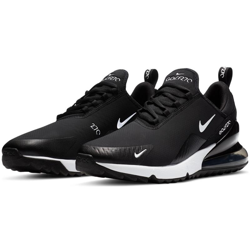 Nike Air Max 270 G Golf Shoes - Black/White/Hot Punch - main image