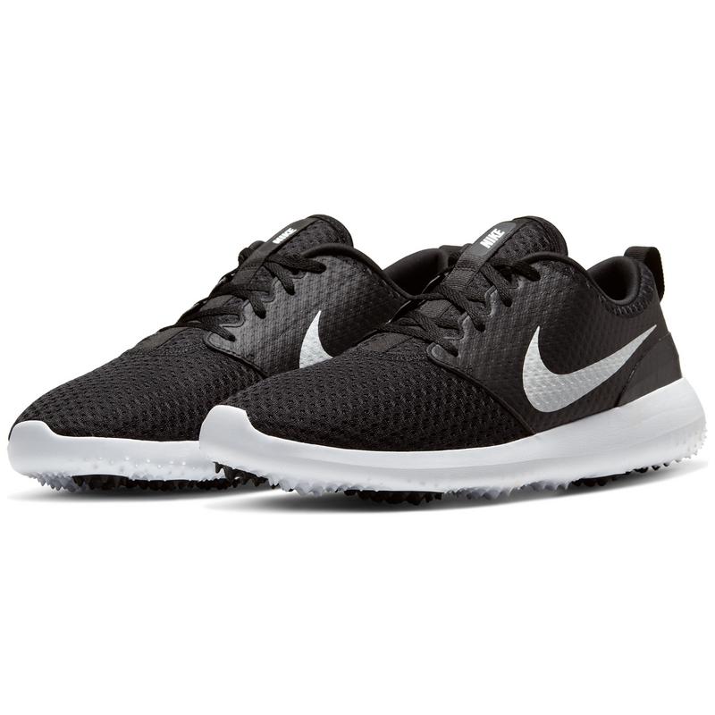 Nike Roshe G Golf Shoes - Black/Metallic White - main image