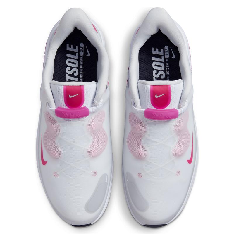 Nike React Ace Tour Womens Golf Shoes - White/Pink - main image