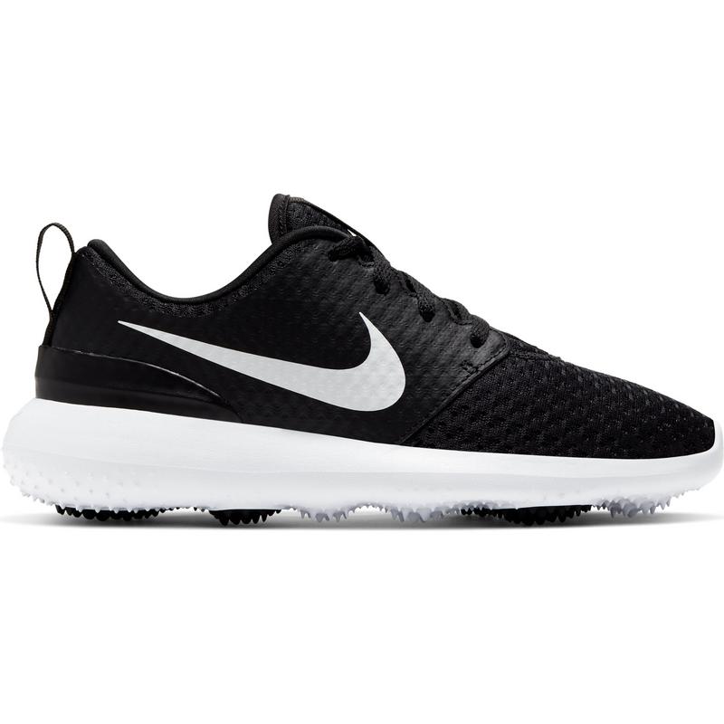 Nike Roshe G Junior Golf Shoes Black/Metallic WhiteClick Golf