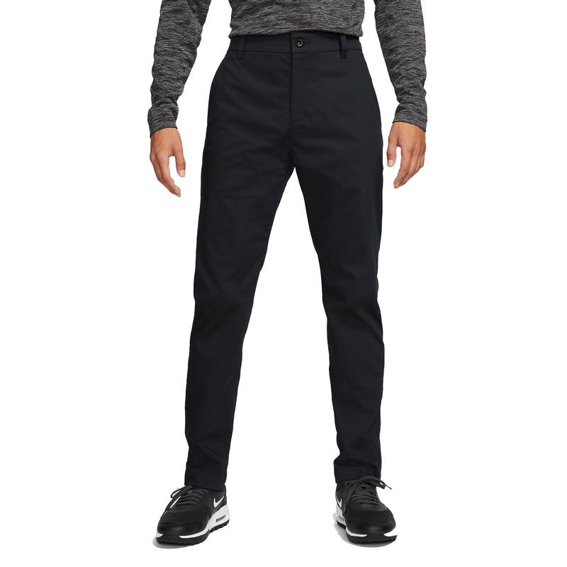 Nike Dri-Fit UV Chino Slim Golf Trousers - Black - main image