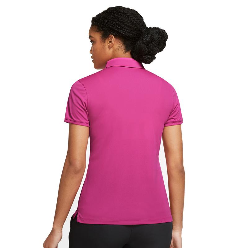 Nike DriFit Victory Solid Womens Golf Polo ShirtClick Golf