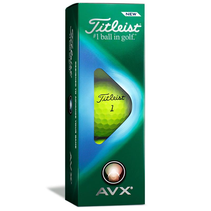 Titleist AVX Golf Ball - Yellow