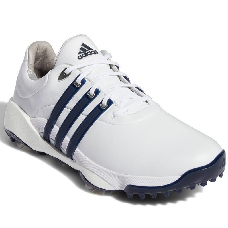 adidas TOUR360 22 Golf Shoe White Black Navy Grey Click Golf
