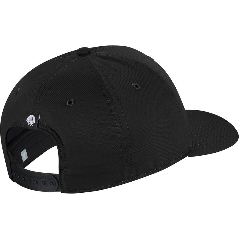 adidas Tour Snapback Golf Cap - Black 