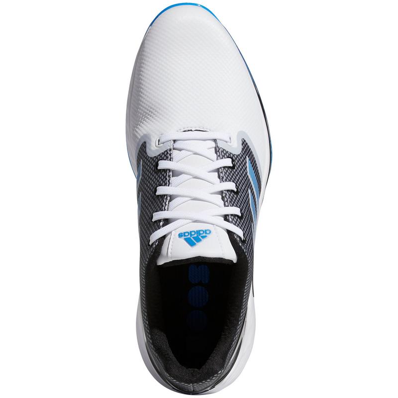 adidas ZG21 Golf Shoes White/Blue/BlackClick Golf