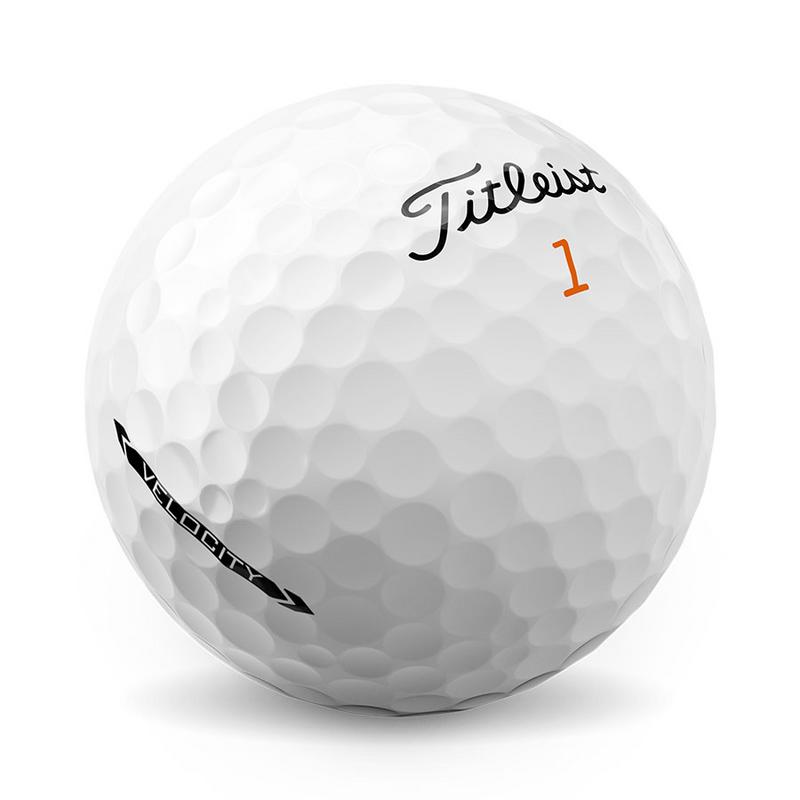 Titleist Velocity Golf Balls - Personalised  - White