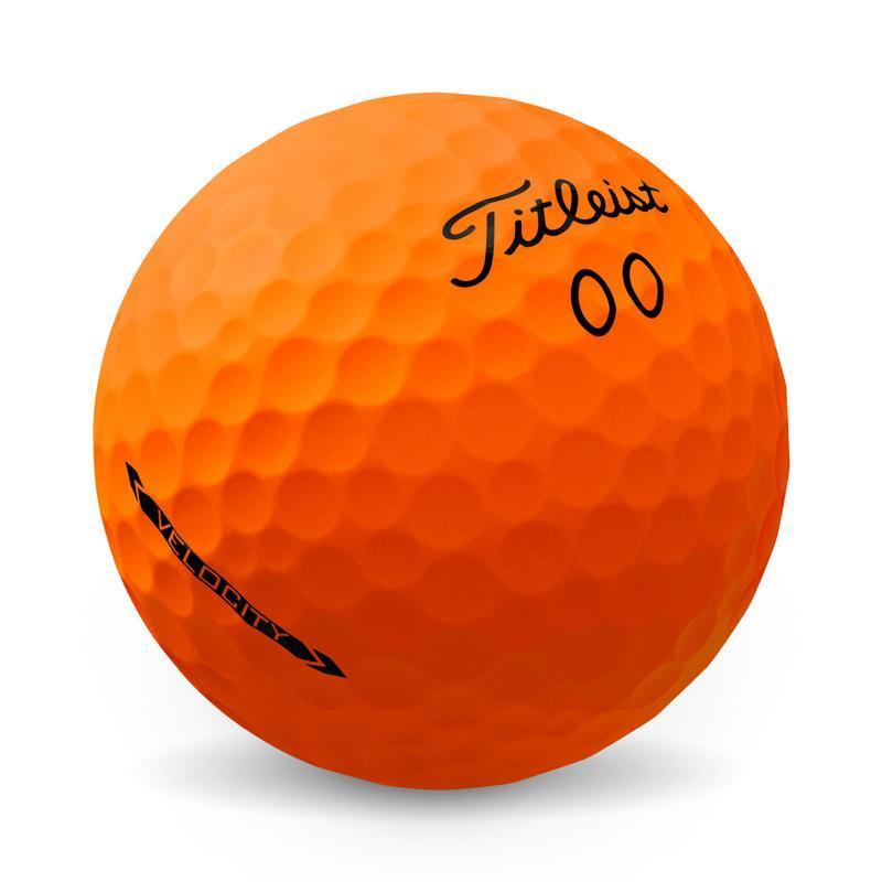 Titleist Velocity Golf Balls OrangeClick Golf