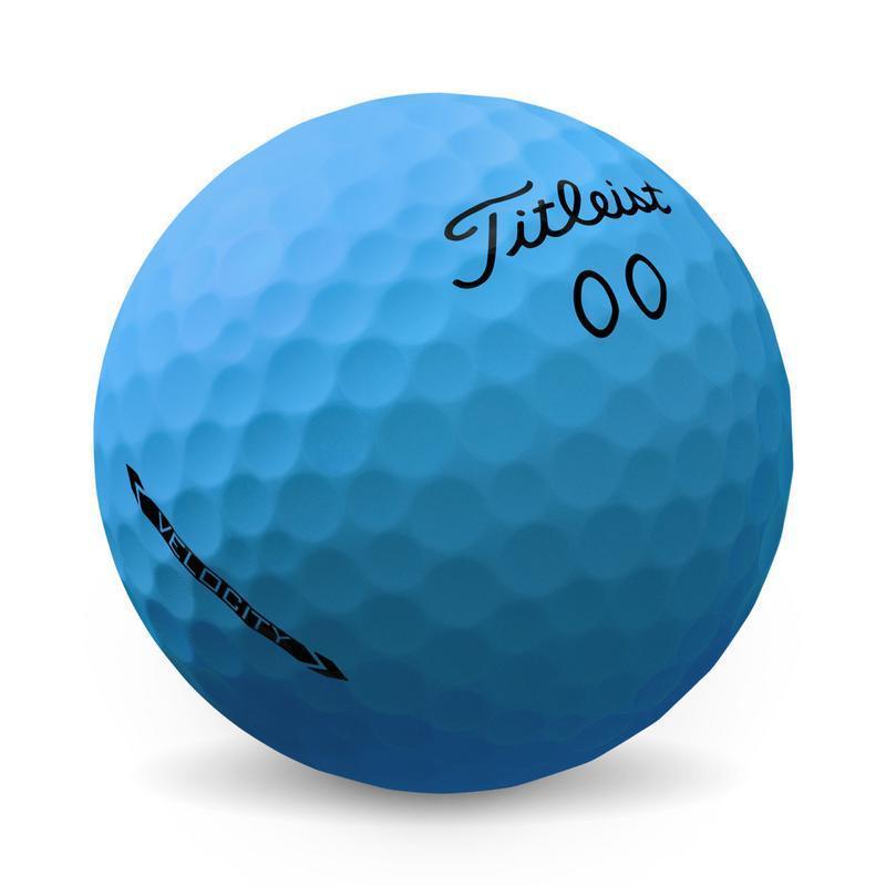 Titleist Velocity Golf Balls - Personalised - Blue - main image