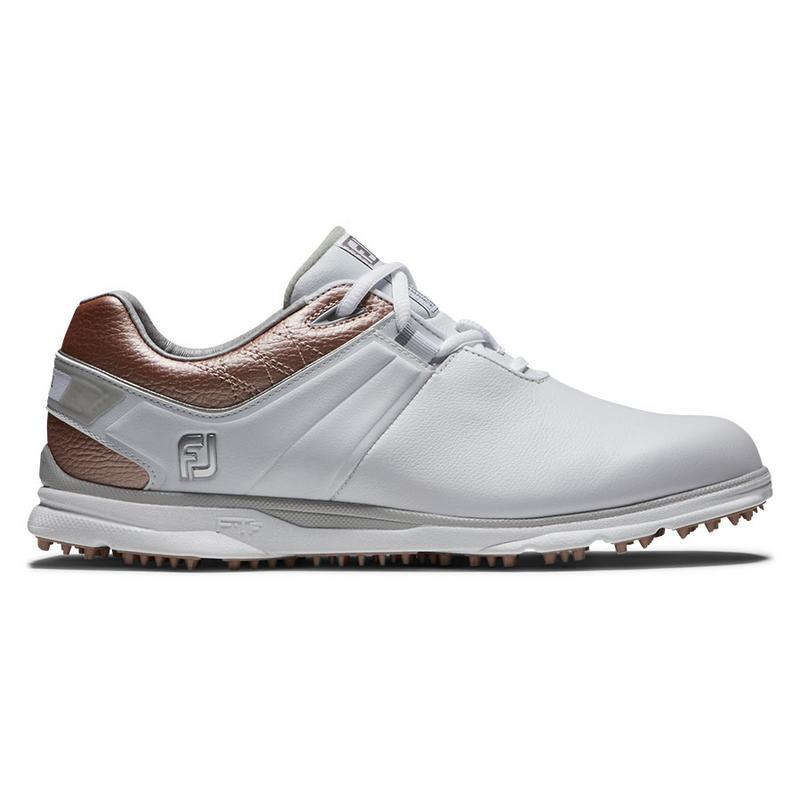 FootJoy Pro SL Women's Golf Shoe - White/Rose - main image